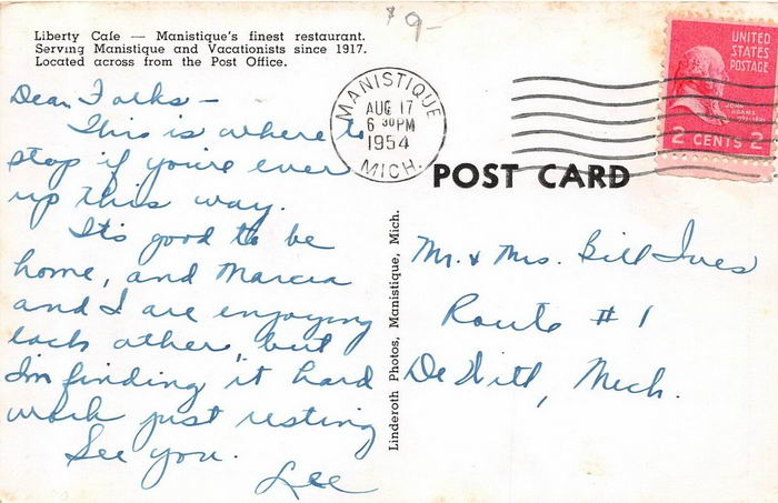 Liberty Cafe (Boardwalk Bar & Grill) - Old Postcard Photo (newer photo)